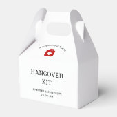 Bachelorette Party Kater Kit Bedankdoosjes (Achterkant)