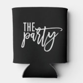 Bachelorette Party Koelbox DE PARTIJ Blikjeskoeler (Achterkant)