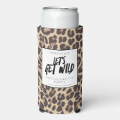 Bachelorette Party Laten we Wilde Cheetah halen (Seltzer Voorkant)