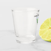 Bachelorette Party martini met olijven cocktail Shot Glas (Links)