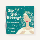 Bachelorette Party Memory Book | Spiral Notebook Notitieboek (Voorkant)