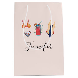 Bachelorette Party Personalized Gift Bag Medium Cadeauzakje