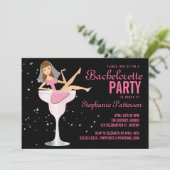 Bachelorette Party Pink Cocktail Invitation d'une  (Debout devant)