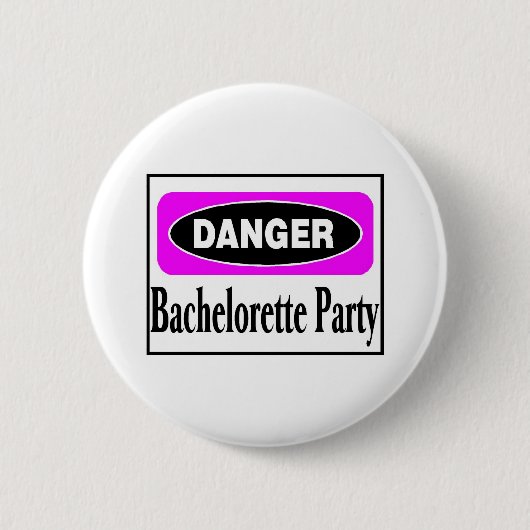 Bachelorette Party Ronde Button 5,7 Cm (Voorkant)