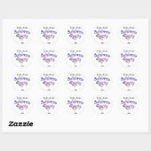 Bachelorette Party Ronde Sticker (Vel)