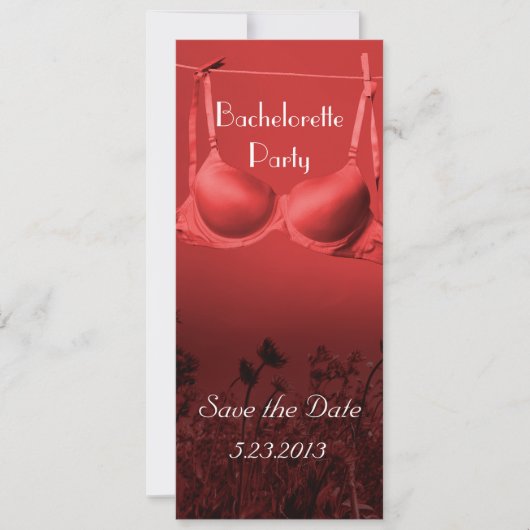 Bachelorette Party Save The Date (Voorkant)