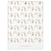 Bachelorette party strand van Roze girly modern dr Klembord (Achterkant)