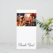 Bachelorette Party Toast Bedankkaart (Staand voorkant)