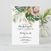 Bachelorette Party Week-end Getaway Invitation (Debout devant)