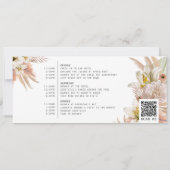 Bachelorette Party Weekend Boarding Pass Kaart (Achterkant)