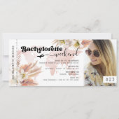 Bachelorette Party Weekend Boarding Pass Kaart (Voorkant)