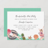 Bachelorette Pool Party Kaart (Voorkant / Achterkant)