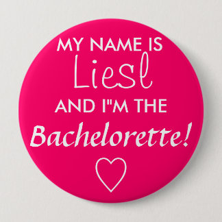 Bachelorette Ronde Button 4,0 Cm