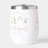 Bachelorette rose floral moderne rose girly (Avant)