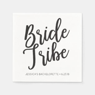 Bachelorette servetten - Bride Tribe servetten