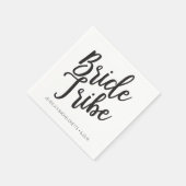 Bachelorette servetten - Bride Tribe servetten (Hoek)