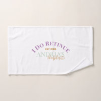 Bachelorette Spa Daghanddoeken