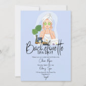 Bachelorette Spa Day Invitation (Devant)