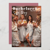 Bachelorette Spa Day Magazine Hoesje Kaart (Voorkant / Achterkant)