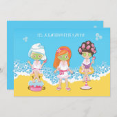 Bachelorette Spa Party Kaart (Voorkant / Achterkant)