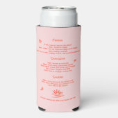 Bachelorette Sun en Spritz uitnodiging (Seltzer Achterkant)