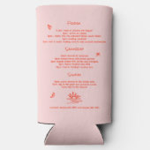 Bachelorette Sun en Spritz uitnodiging (Achterkant)