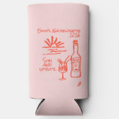 Bachelorette Sun en Spritz uitnodiging (Voorkant)