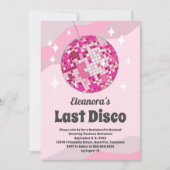 Bachelorette Super Dernier Invitation disco, Disco (Devant)