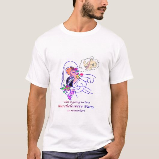 Bachelorette T-shirt (Voorkant)