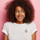 Bachelorette Venmo QR-code Koop de Bruid een Drink Ronde Sticker