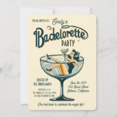 Bachelorette vintage Vintage Bach Party Invitation (Devant)