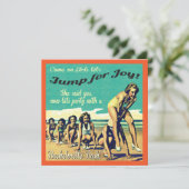 Bachelorette Weekend Getaway Party Invitations (Debout devant)