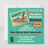 Bachelorette Weekend Getaway Party Invitations (Dos)