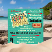 Bachelorette Weekend Getaway Party Invitations