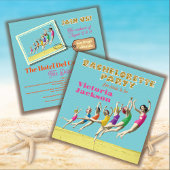 Bachelorette Weekend Getaway Party Invitations