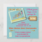 Bachelorette Weekend Getaway Party Invitations (Dos)