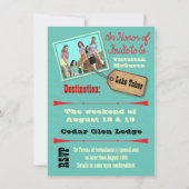 Bachelorette Weekend Getaway Party Invitations (Dos)
