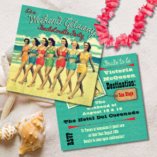 Bachelorette Weekend Getaway Party Kaart