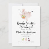Bachelorette Weekend in Austin Texas Invitation (Devant)