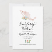 Bachelorette Weekend in Mexico Invitation (Devant)
