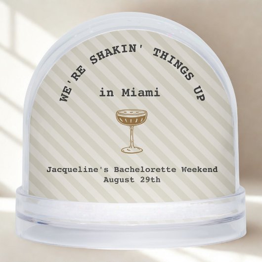 Bachelorette Weekend Invitation Confetti