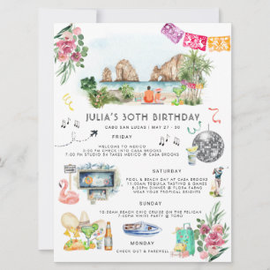 Bachelorette Weekend Itinerary Cabo San Lucas Kaart