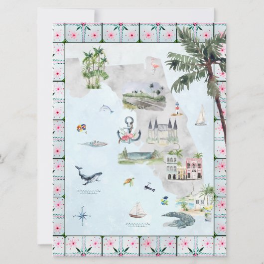 Bachelorette Weekend Itinerary | Ft Lauderdale Kaart (Achterkant)