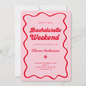 Bachelorette Weekend Itinerary Kaart (Voorkant)