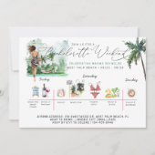 Bachelorette Weekend Itinerary | Palmstrand Kaart (Voorkant)