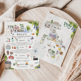 Bachelorette Weekend Itinerary Rome, Italië Kaart