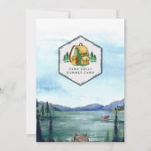 Bachelorette Weekend Itinerary | Zomerkamp Kaart (Achterkant)