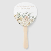 Bachelorette Weekend Party Favor Gepersonaliseerde Handwaaier (Achterkant)