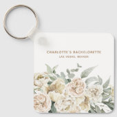 Bachelorette Weekend Party Favor Gepersonaliseerde Sleutelhanger (Voorkant)