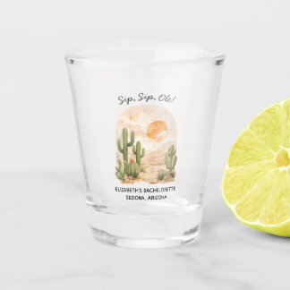Bachelorette Weekend Party Favor Personalized Shot Glas